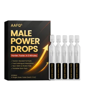 AAFQ® Male Power Drops | Fast-Acting Booster