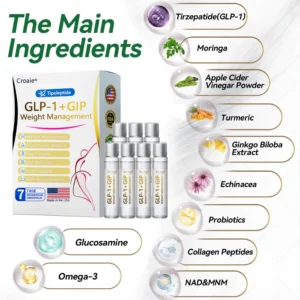 Croaie® Telportide Oral Solution, GIP and GLP-1 Dual