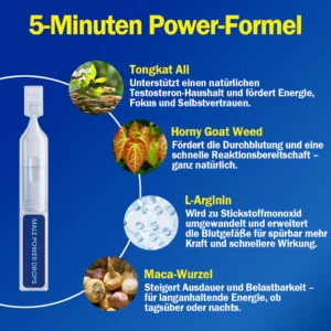 AAFQ® Man Power Drops — GMP-certified formula with
