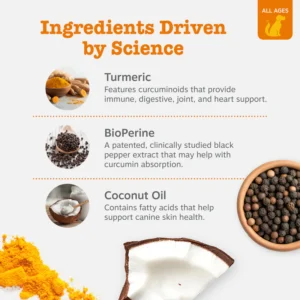 Turmeric Curcumin Bites™ for Dogs