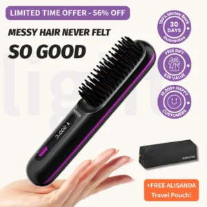 Alisanda™IntelliBrush Hair Straightener