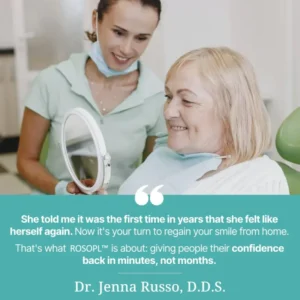 ROSOPL™ Custom-fit, fully functional dentures