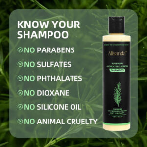 Alisanda® Organic Rosemary Hair Growth Shampoo