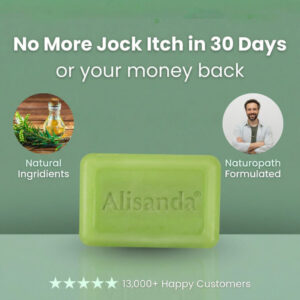 Alisanda® Jock Itch Relief Soap Bar.End the discomfort.